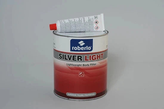 3ltr roberlo silver light bodyfiller