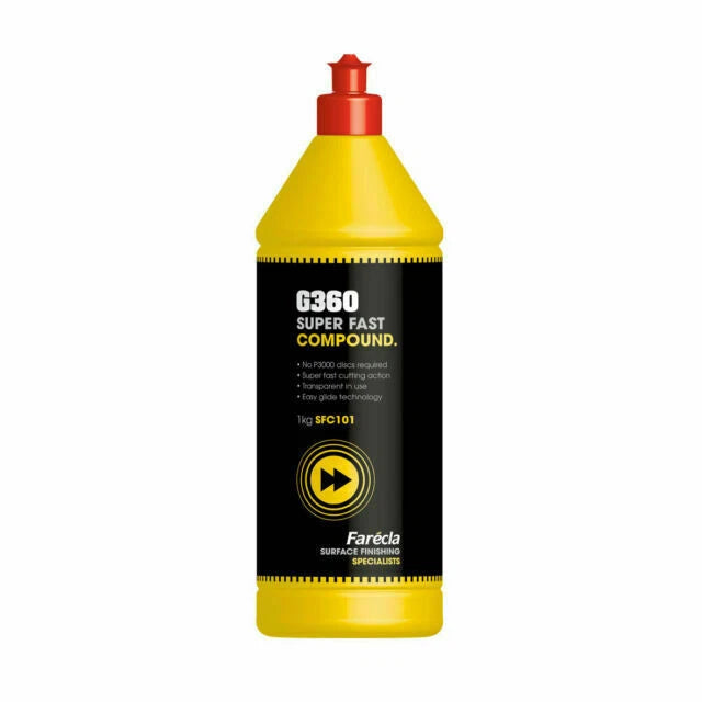 Farécla SFC101 G360 Super Fast Liquid Cutting Compound - 1L