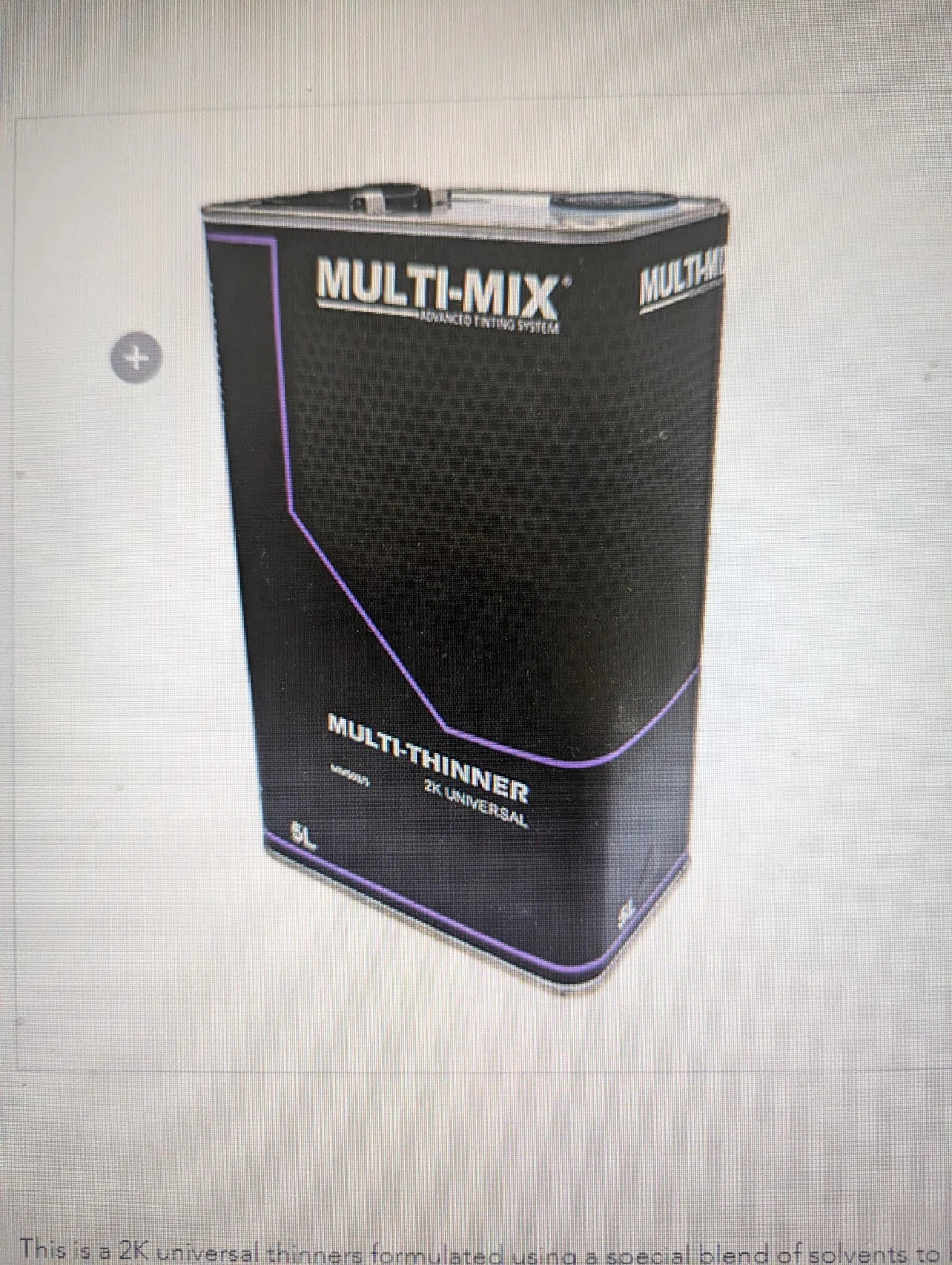 MULTI-MIX MULTI-THINNER 2K UNIVERSAL THINNERS 5L