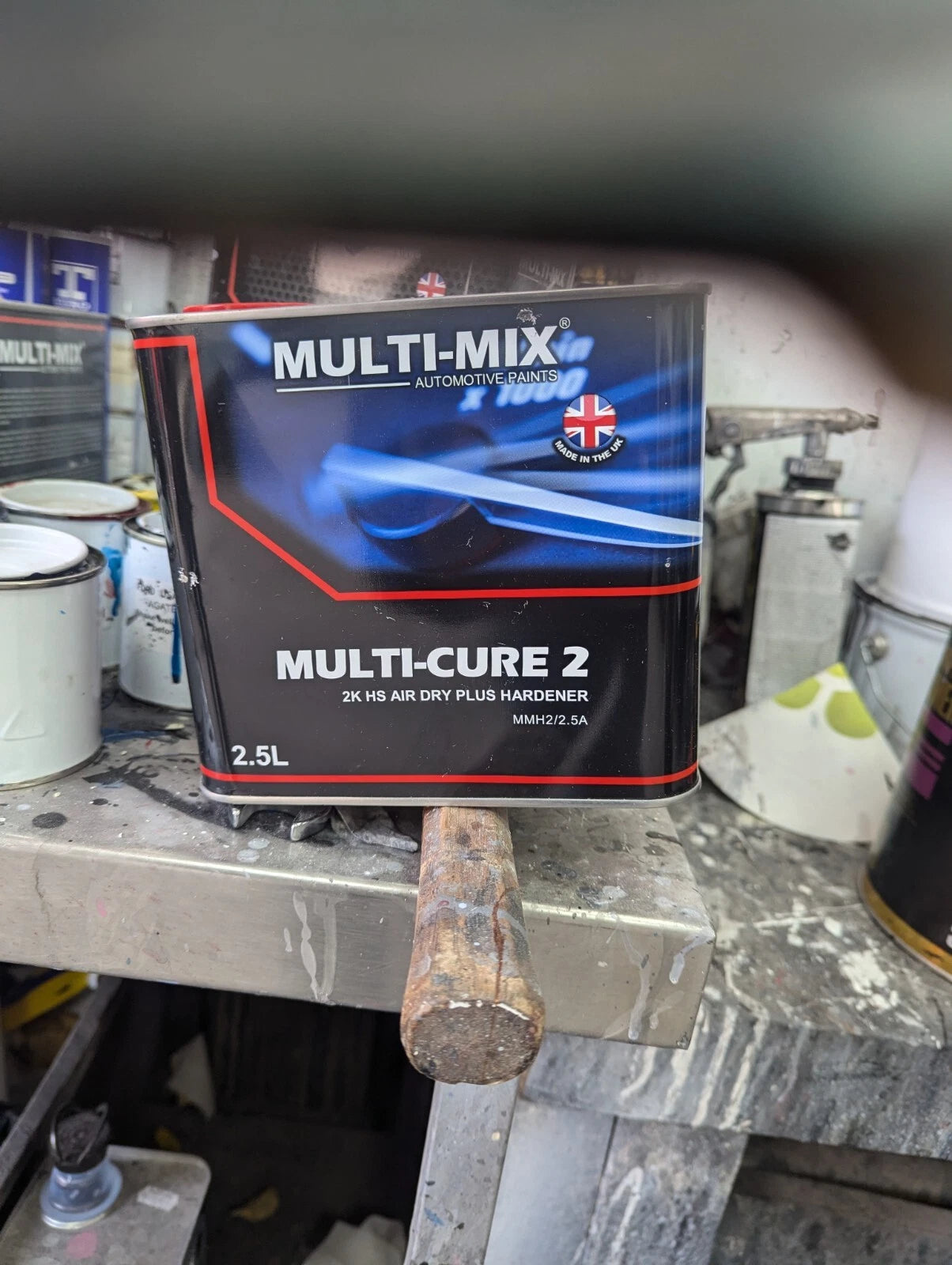 MULTI-MIX MULTI-CURE 2 HS AIR DRY PLUS HARDENER 2.5LT