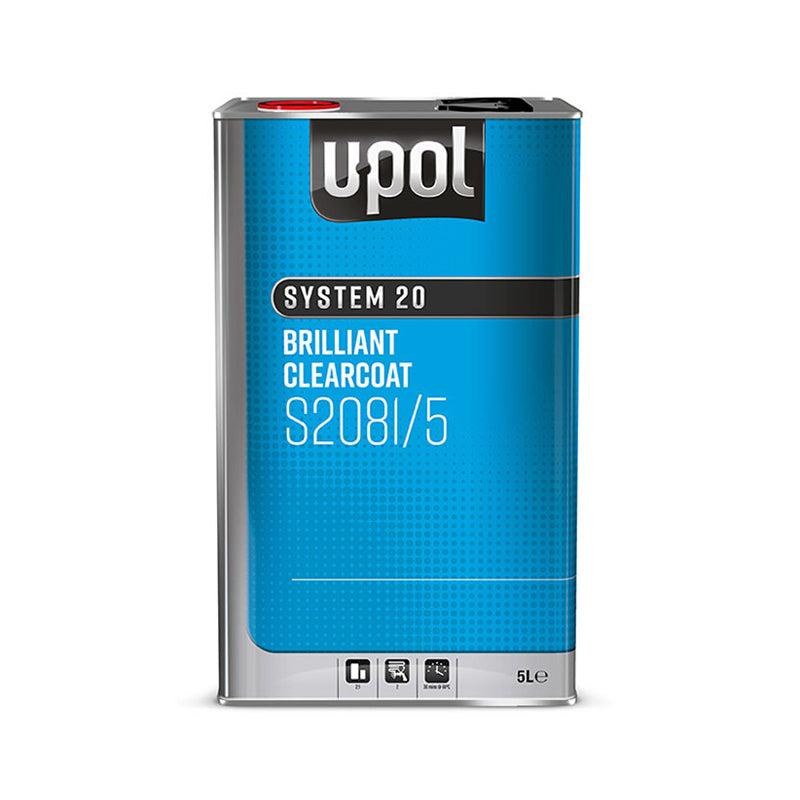 U-POL 5L S2081 Clearcoat Activator with 2.5L S2030 Fast Hardner Kit
