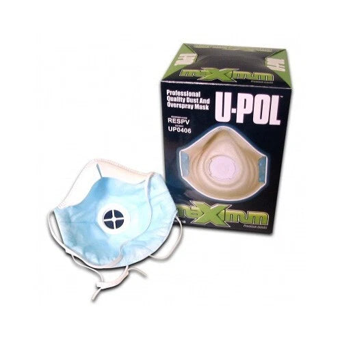 U-POL Disposable MASKS with Valve, Box 10 RESPV, UPOL RESPV, UPOL,FFP2, N95